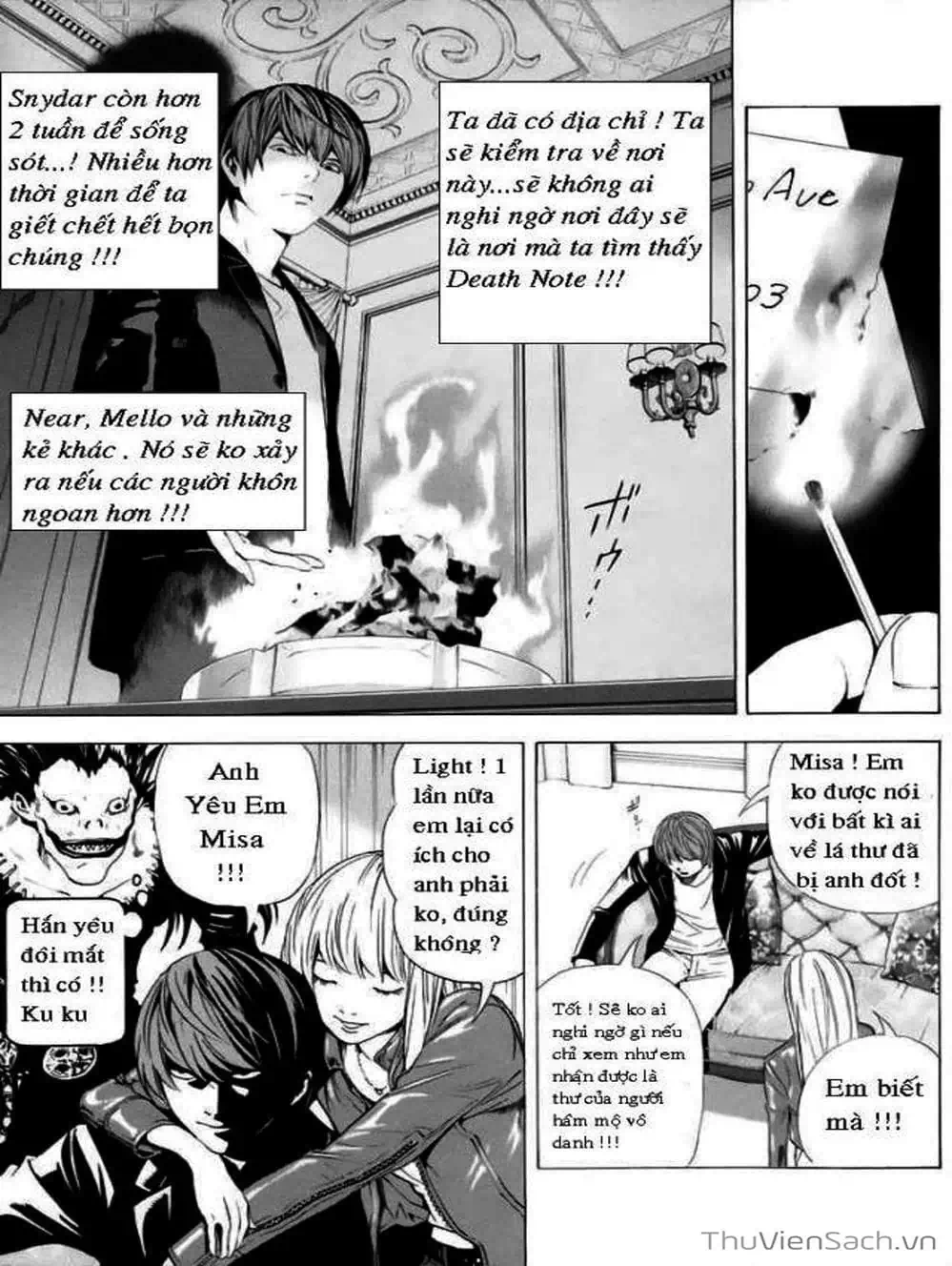 Truyện Tranh Cuốn Sổ Thiên Mệnh - Death Note trang 3