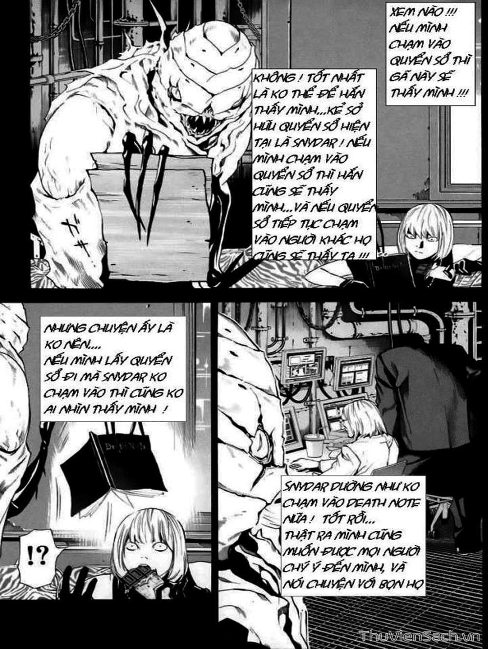 Truyện Tranh Cuốn Sổ Thiên Mệnh - Death Note trang 3