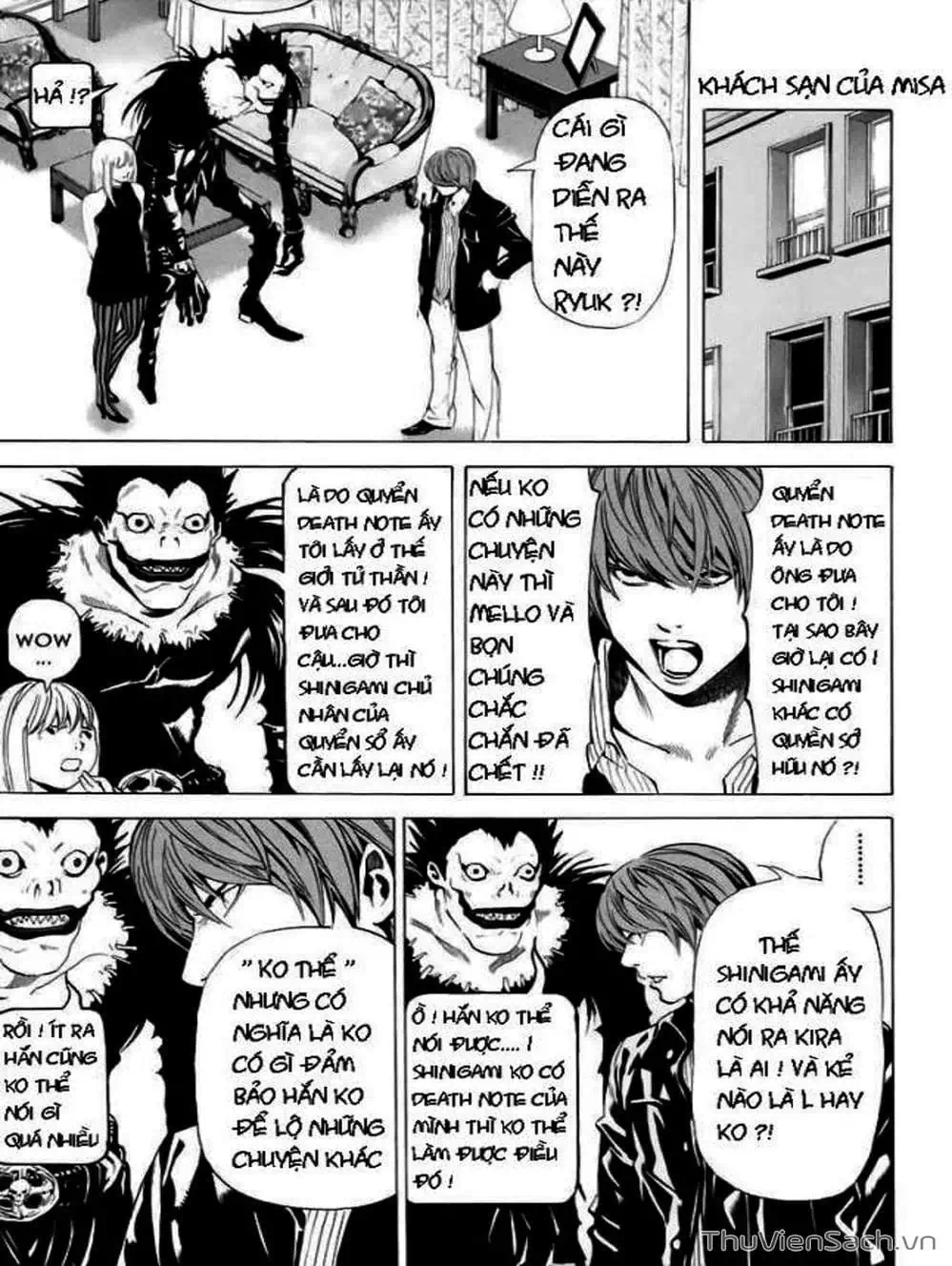 Truyện Tranh Cuốn Sổ Thiên Mệnh - Death Note trang 3