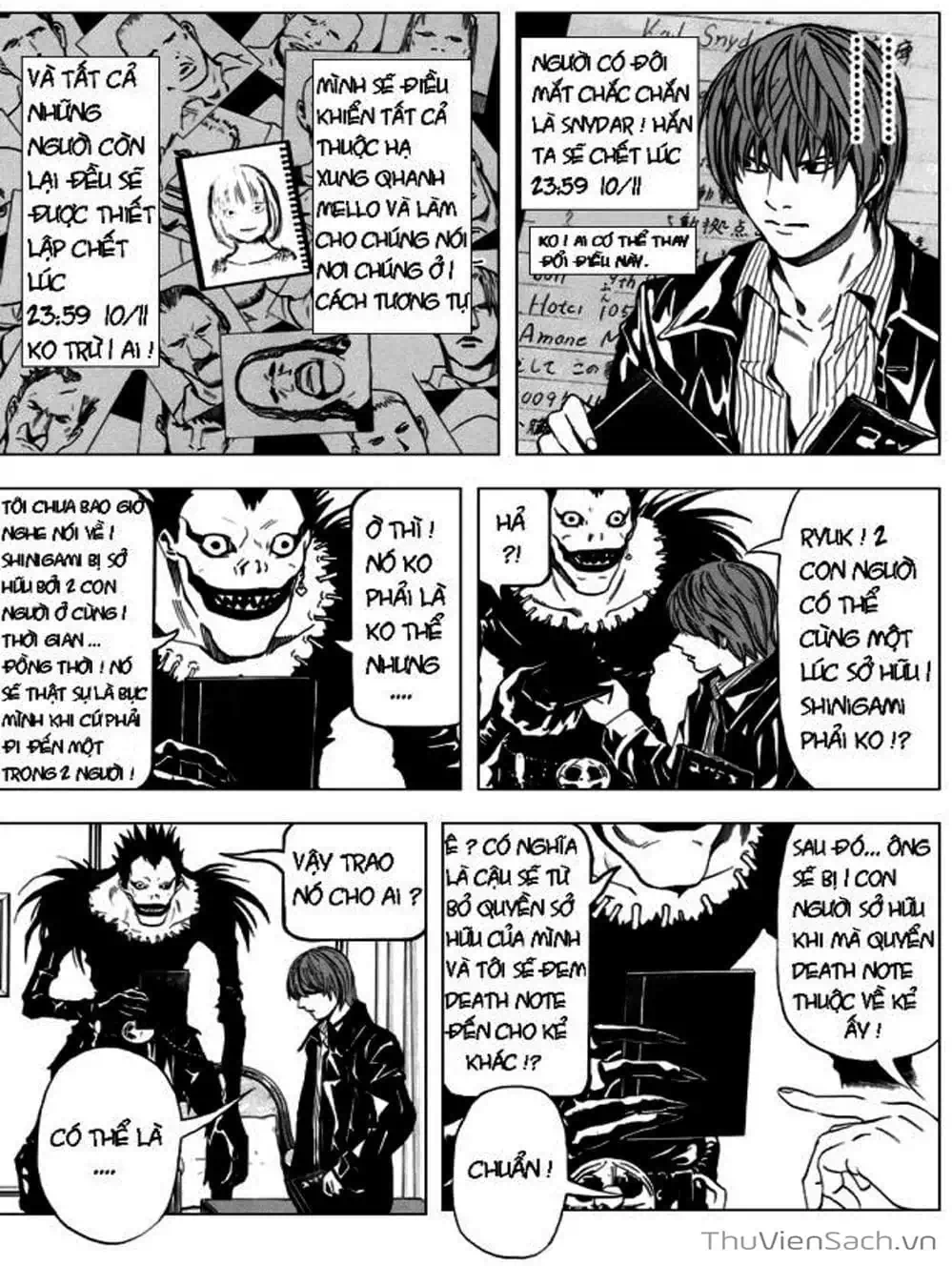 Truyện Tranh Cuốn Sổ Thiên Mệnh - Death Note trang 3