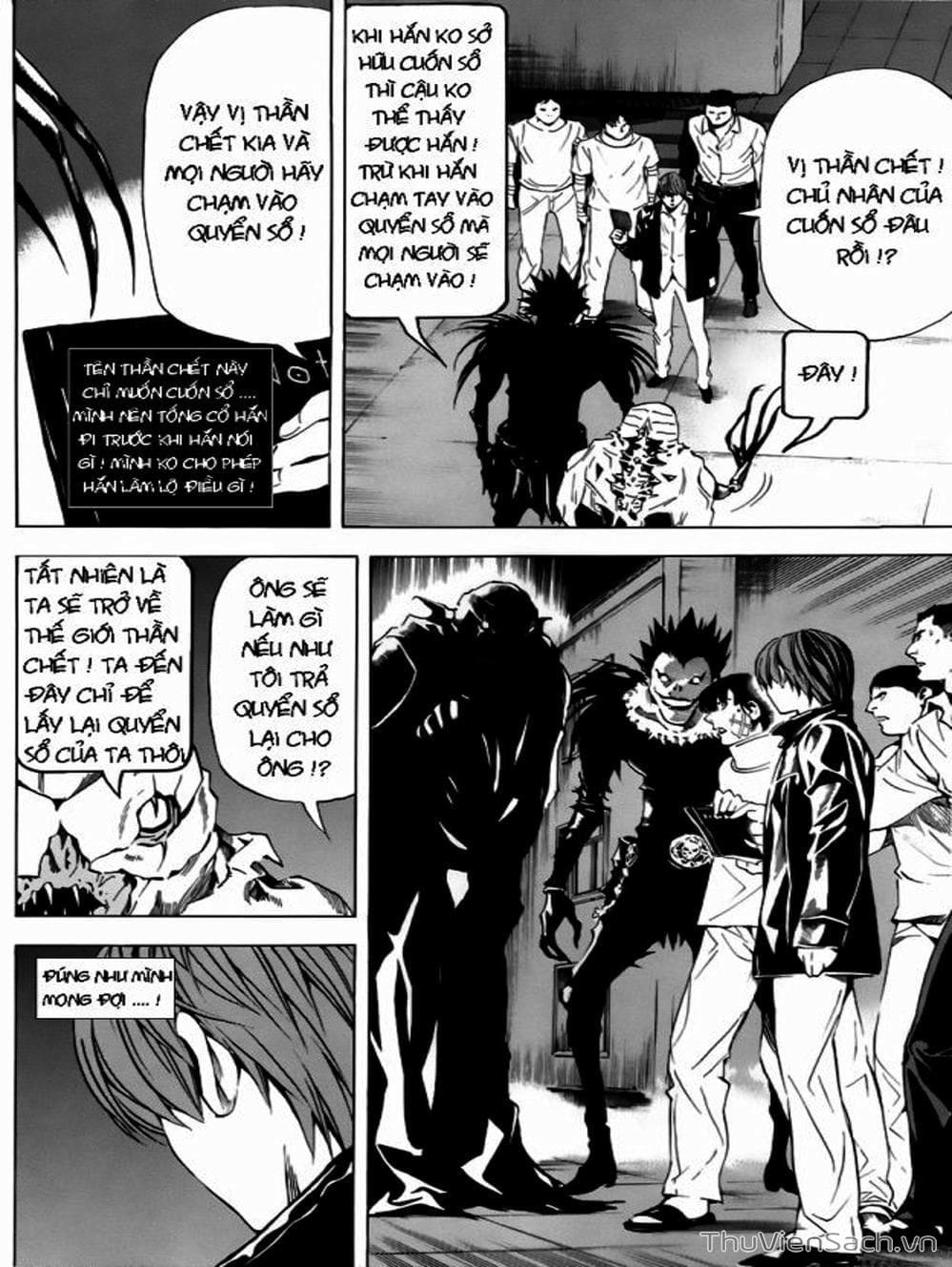 Truyện Tranh Cuốn Sổ Thiên Mệnh - Death Note trang 1667