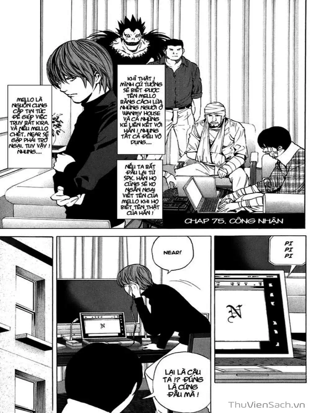 Truyện Tranh Cuốn Sổ Thiên Mệnh - Death Note trang 3