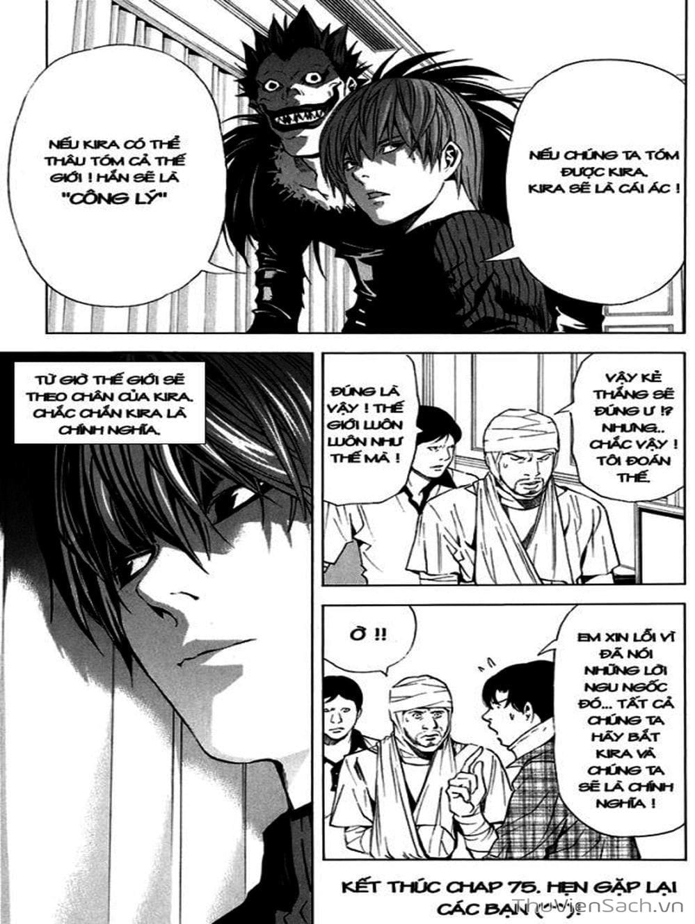 Truyện Tranh Cuốn Sổ Thiên Mệnh - Death Note trang 3