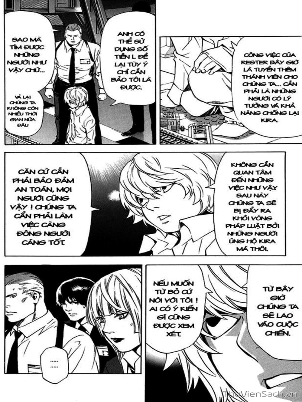 Truyện Tranh Cuốn Sổ Thiên Mệnh - Death Note trang 3