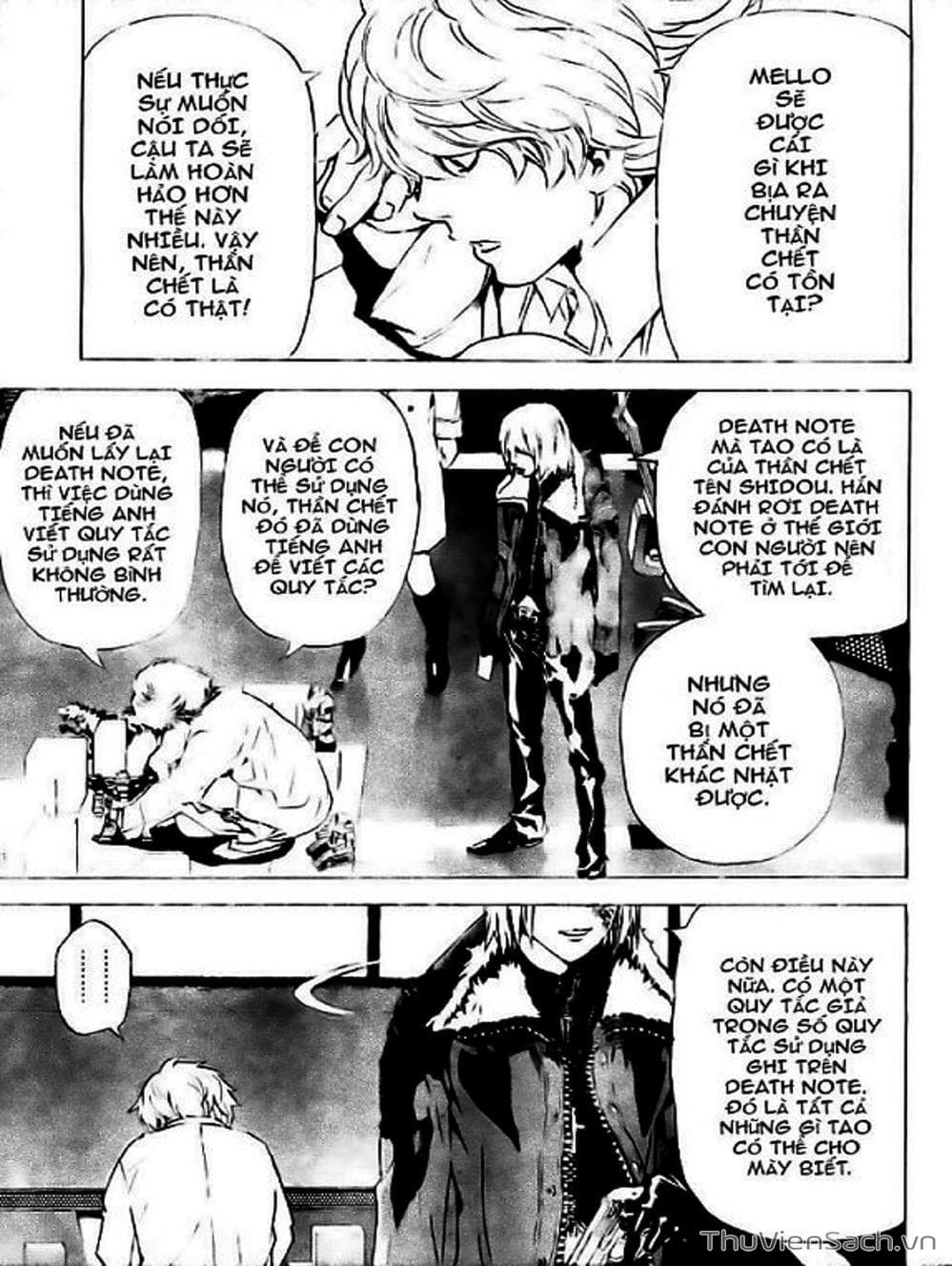 Truyện Tranh Cuốn Sổ Thiên Mệnh - Death Note trang 3