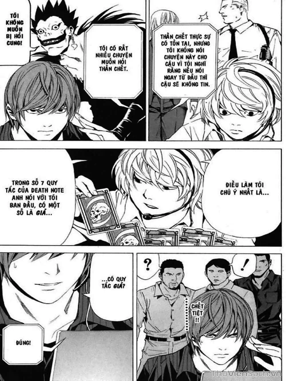 Truyện Tranh Cuốn Sổ Thiên Mệnh - Death Note trang 3