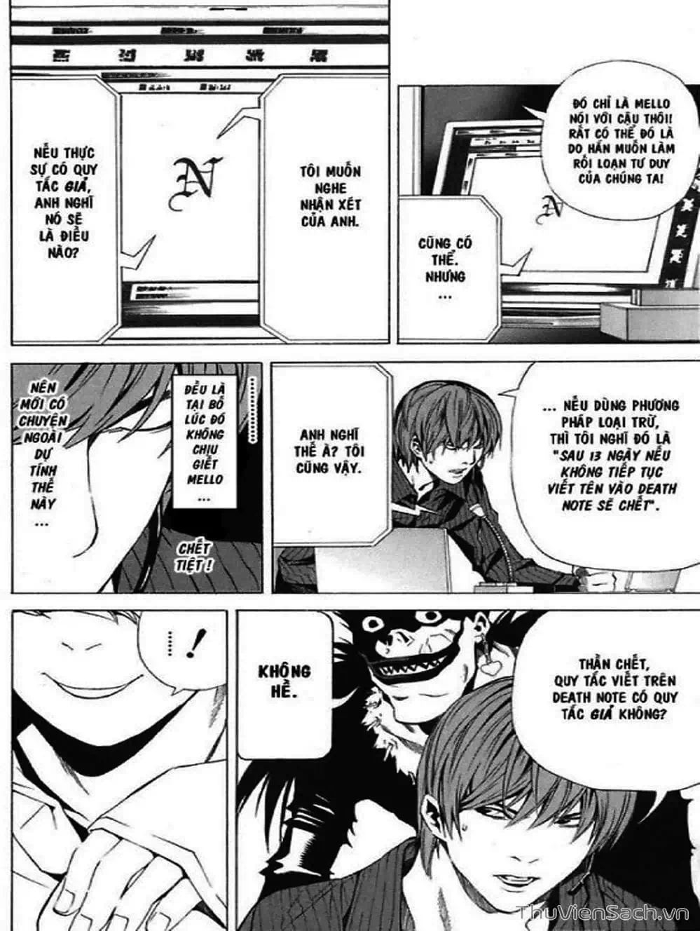 Truyện Tranh Cuốn Sổ Thiên Mệnh - Death Note trang 3