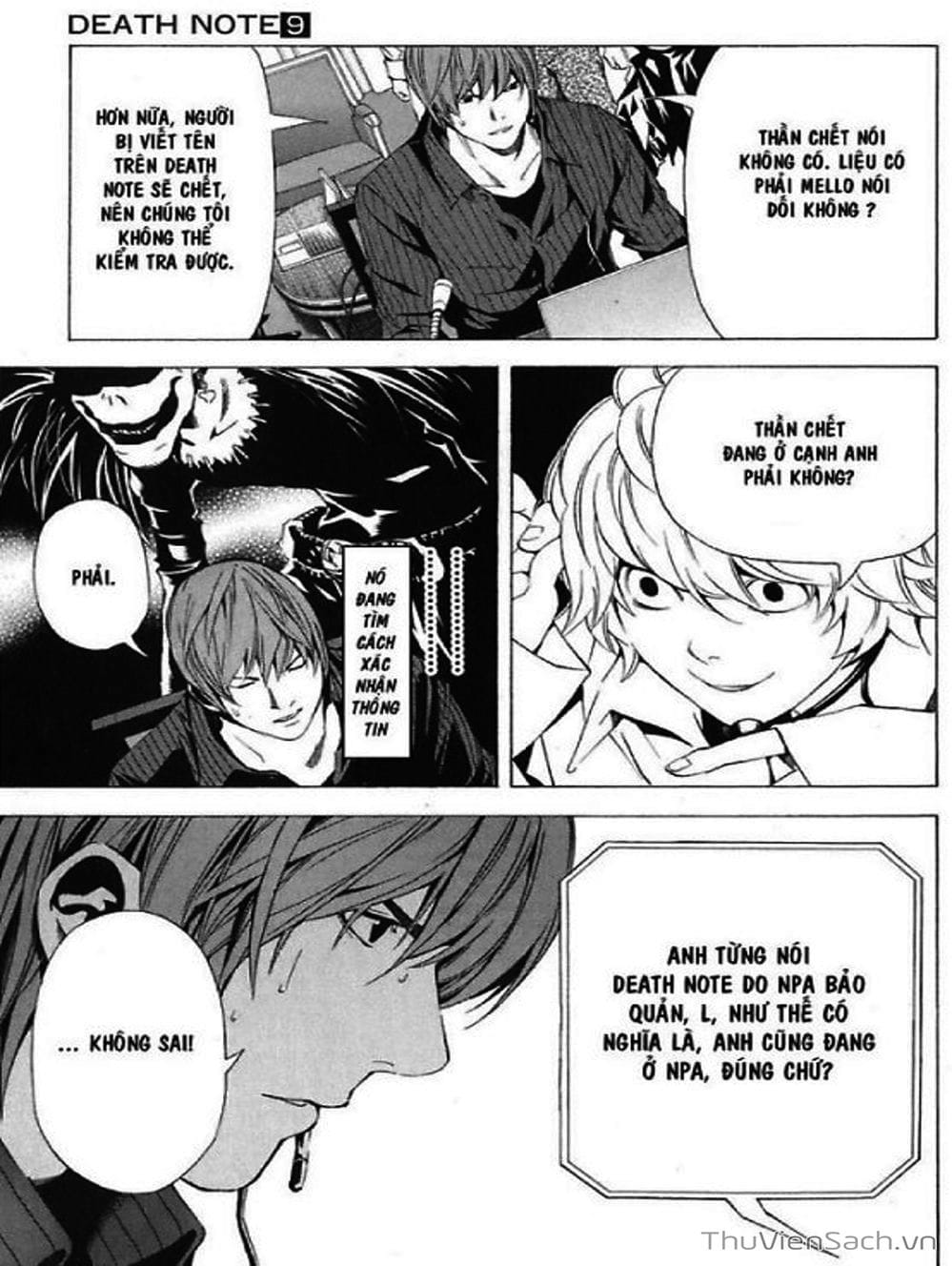 Truyện Tranh Cuốn Sổ Thiên Mệnh - Death Note trang 3
