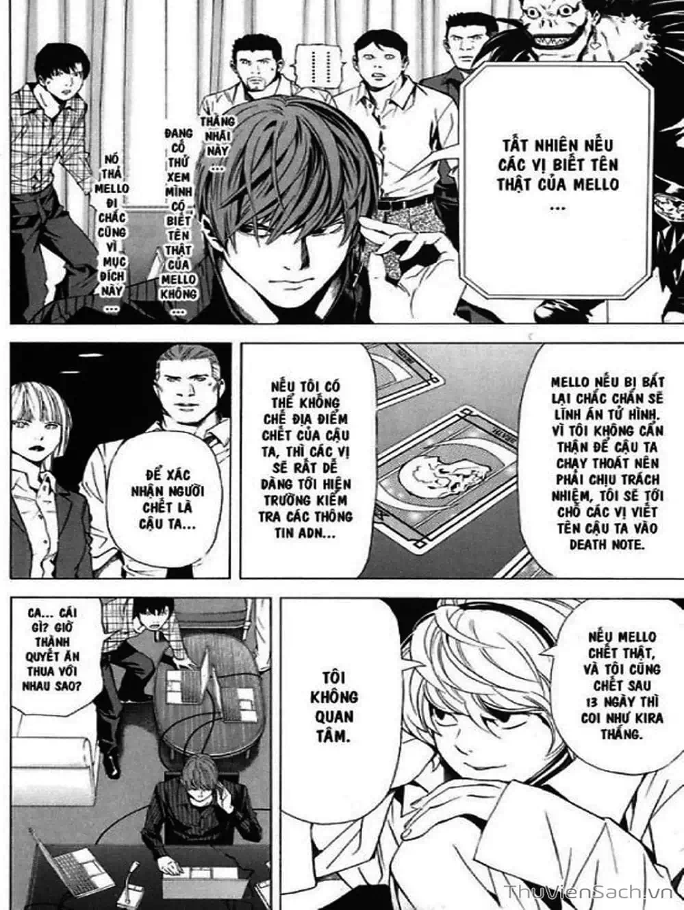 Truyện Tranh Cuốn Sổ Thiên Mệnh - Death Note trang 3