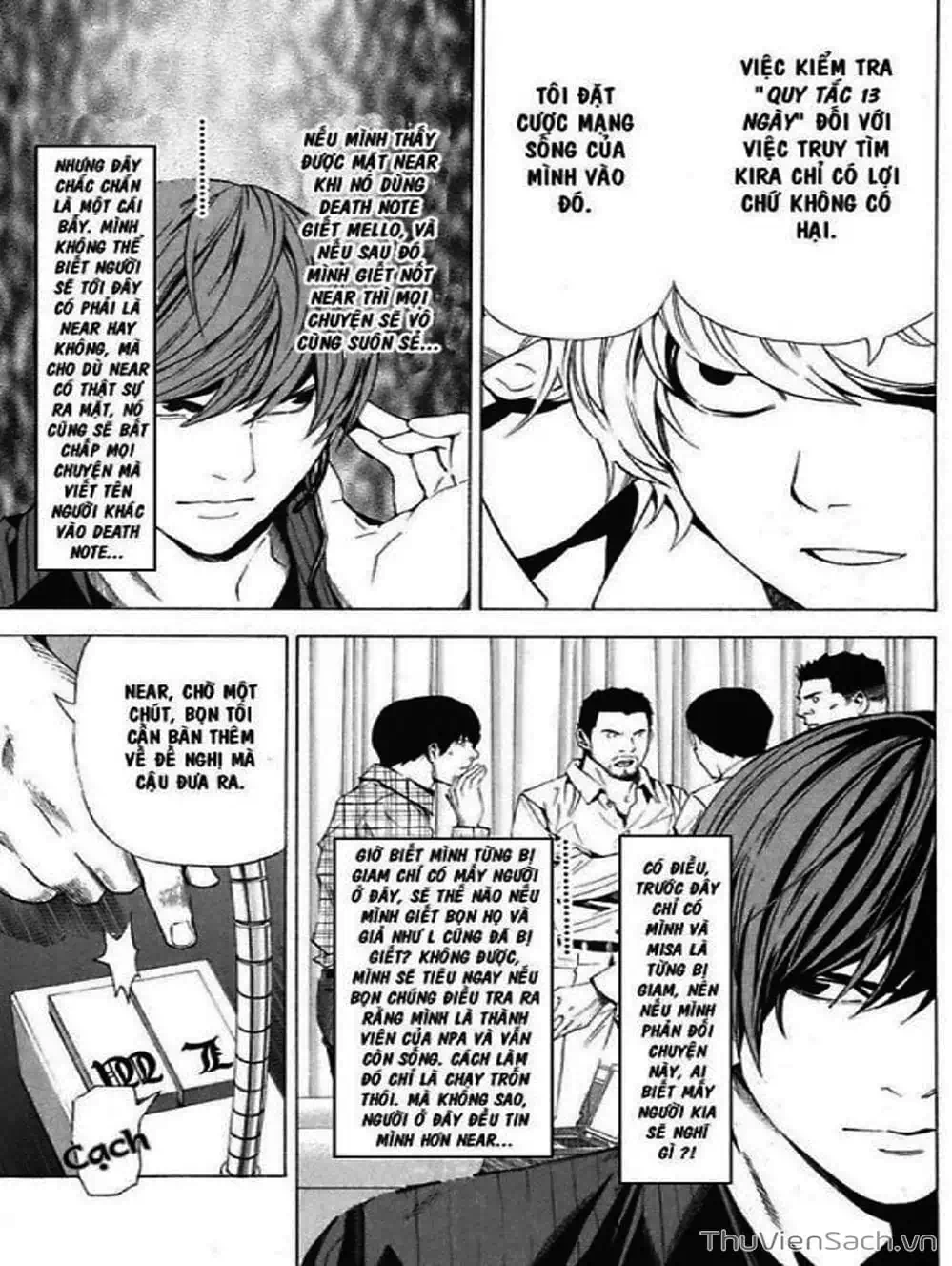 Truyện Tranh Cuốn Sổ Thiên Mệnh - Death Note trang 3