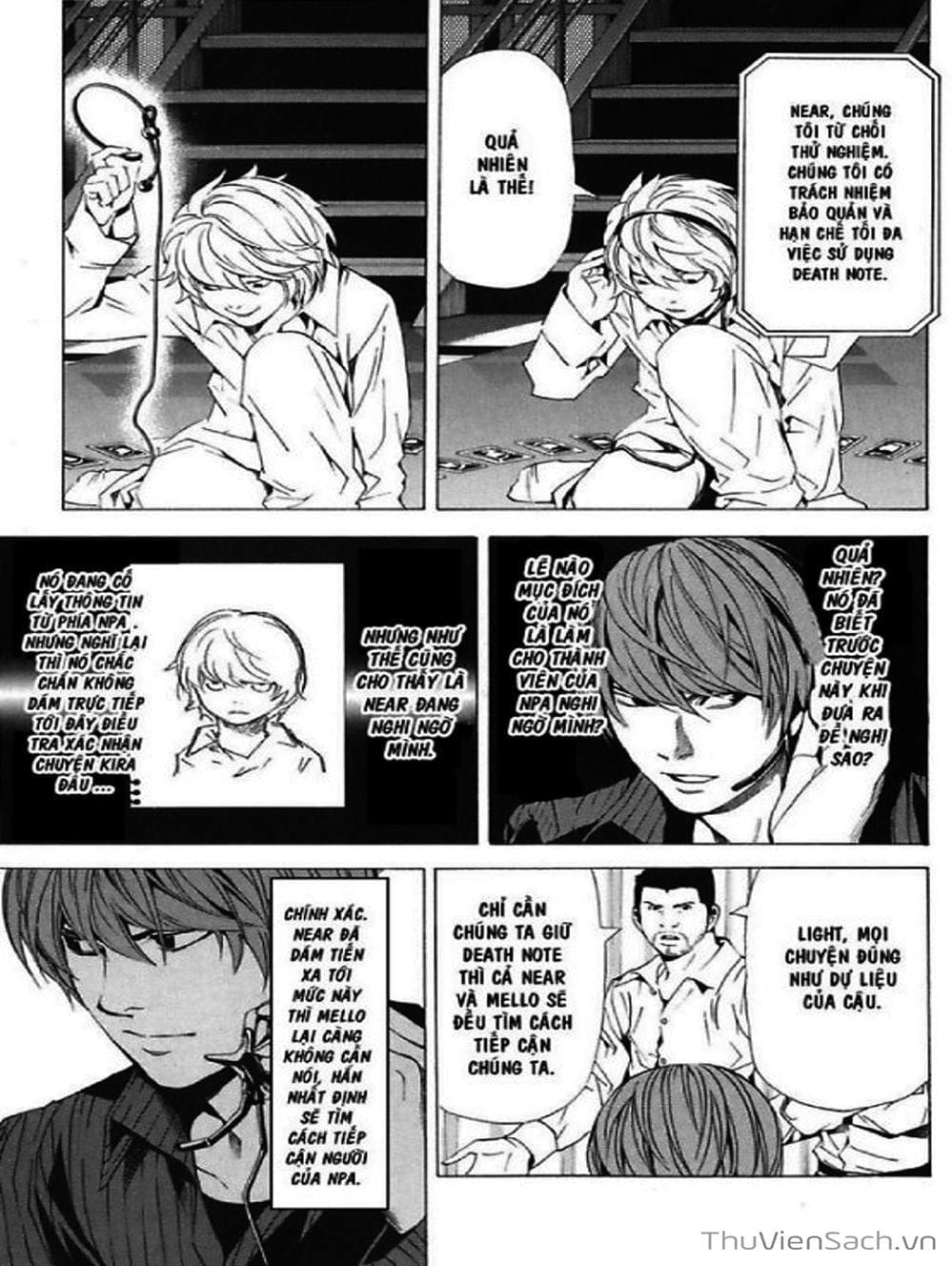Truyện Tranh Cuốn Sổ Thiên Mệnh - Death Note trang 3