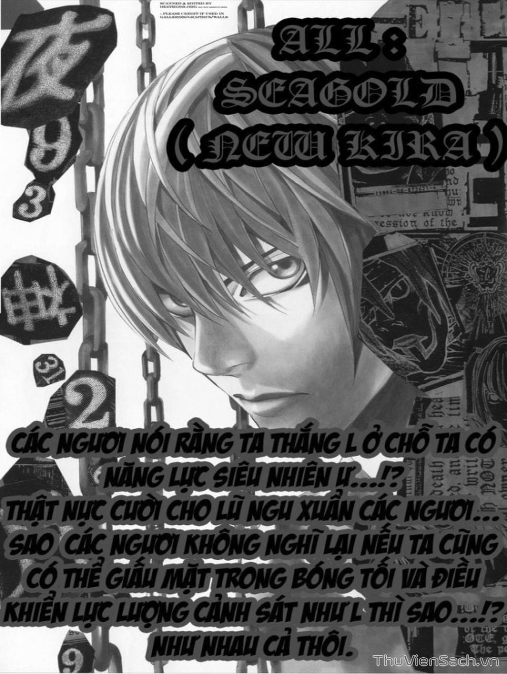 Truyện Tranh Cuốn Sổ Thiên Mệnh - Death Note trang 1819