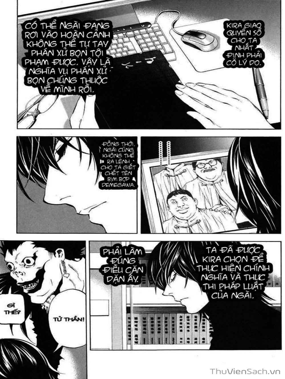 Truyện Tranh Cuốn Sổ Thiên Mệnh - Death Note trang 3