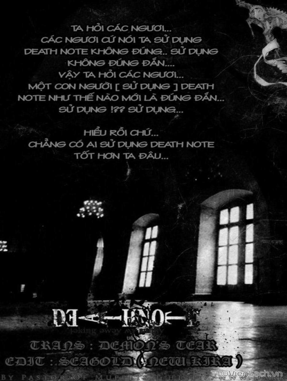 Truyện Tranh Cuốn Sổ Thiên Mệnh - Death Note trang 1861