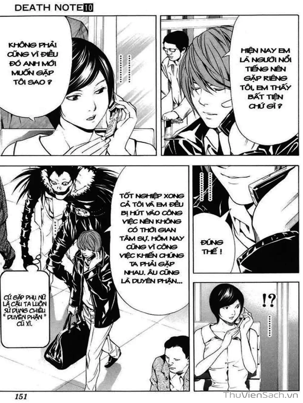 Truyện Tranh Cuốn Sổ Thiên Mệnh - Death Note trang 3