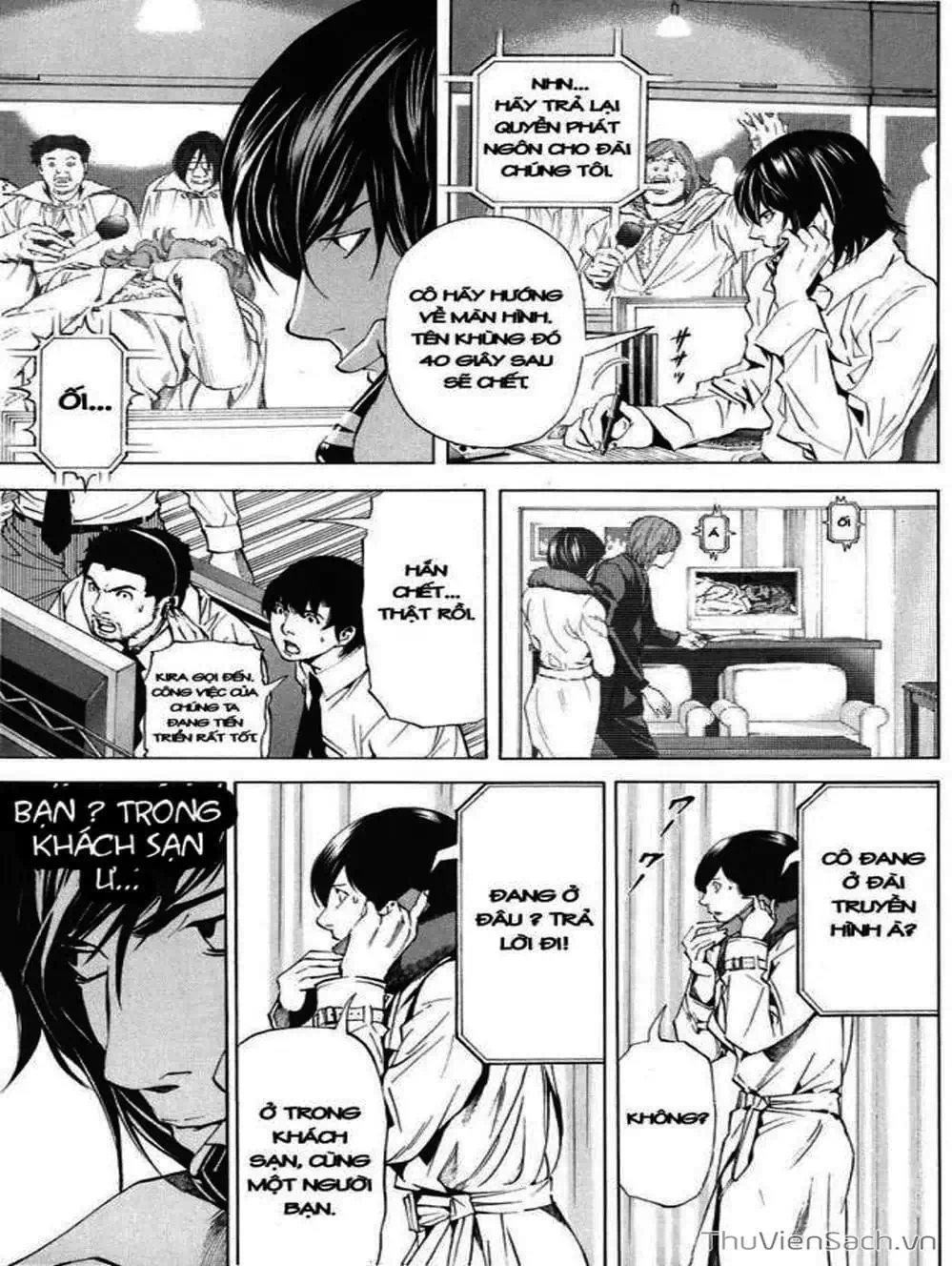 Truyện Tranh Cuốn Sổ Thiên Mệnh - Death Note trang 3