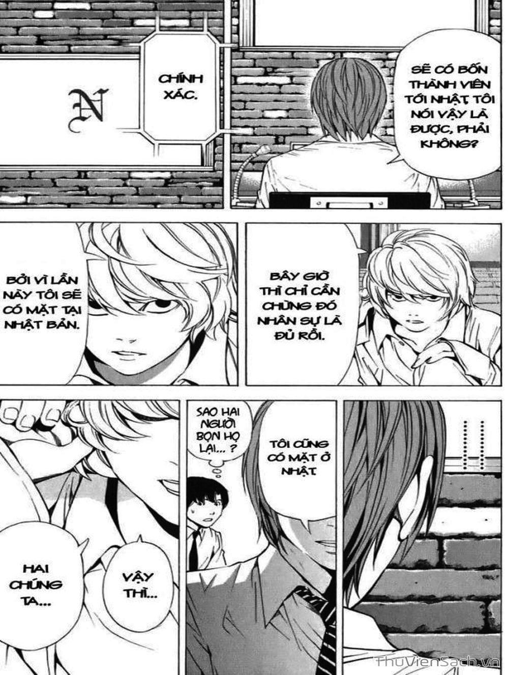 Truyện Tranh Cuốn Sổ Thiên Mệnh - Death Note trang 3