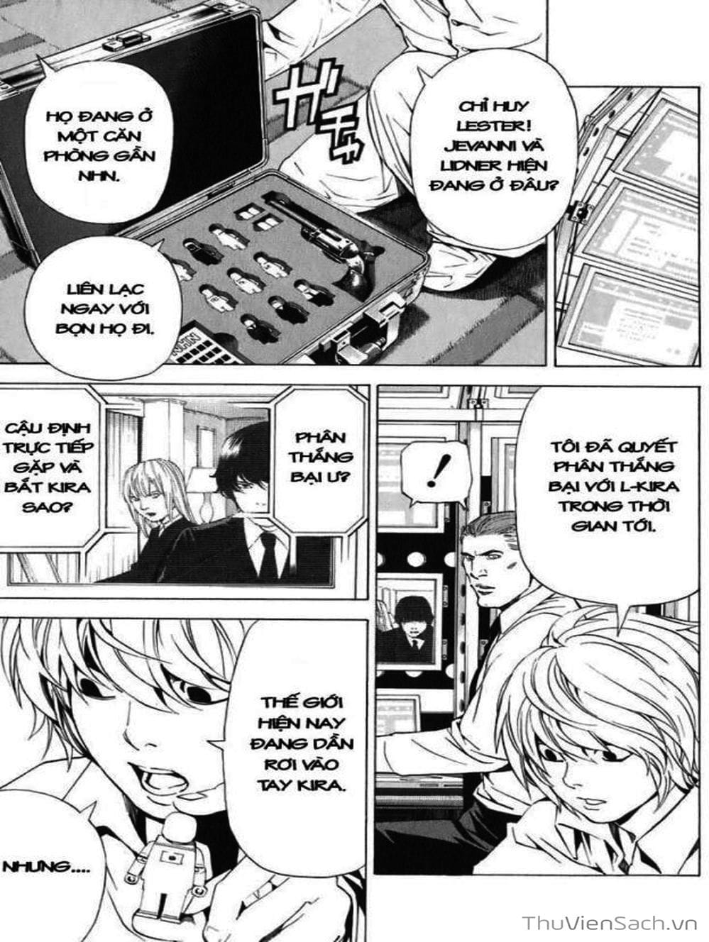 Truyện Tranh Cuốn Sổ Thiên Mệnh - Death Note trang 3