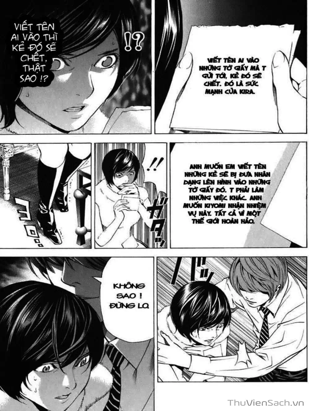 Truyện Tranh Cuốn Sổ Thiên Mệnh - Death Note trang 3