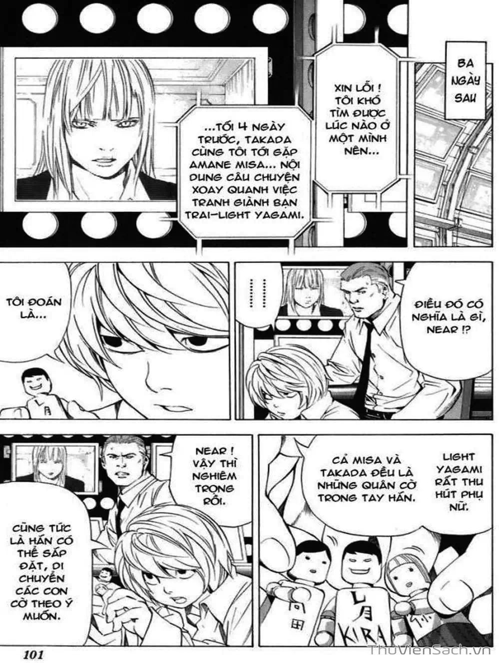 Truyện Tranh Cuốn Sổ Thiên Mệnh - Death Note trang 3