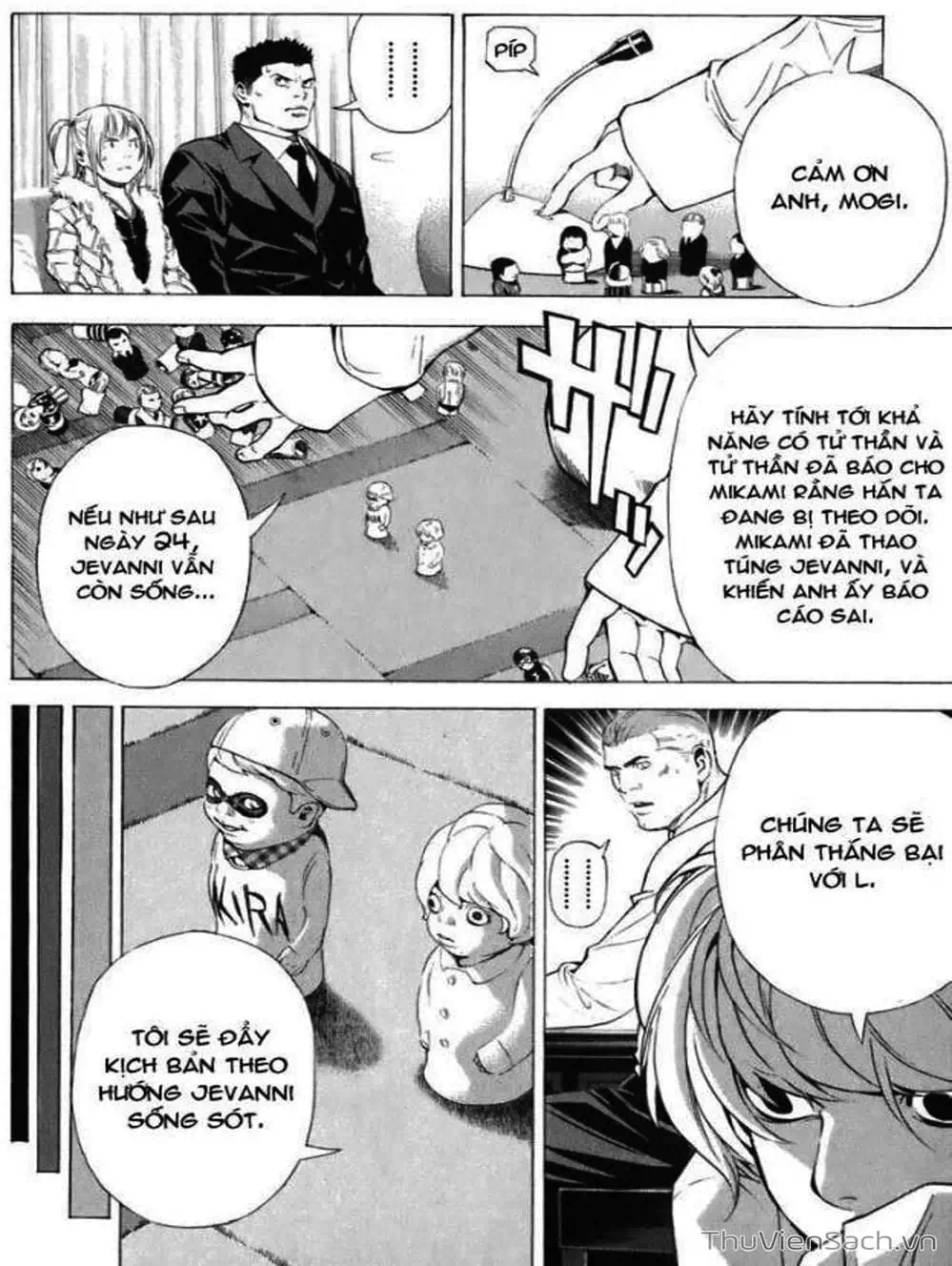 Truyện Tranh Cuốn Sổ Thiên Mệnh - Death Note trang 3