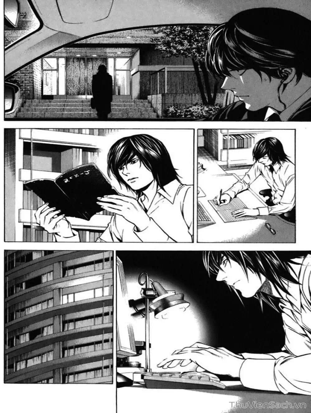 Truyện Tranh Cuốn Sổ Thiên Mệnh - Death Note trang 3