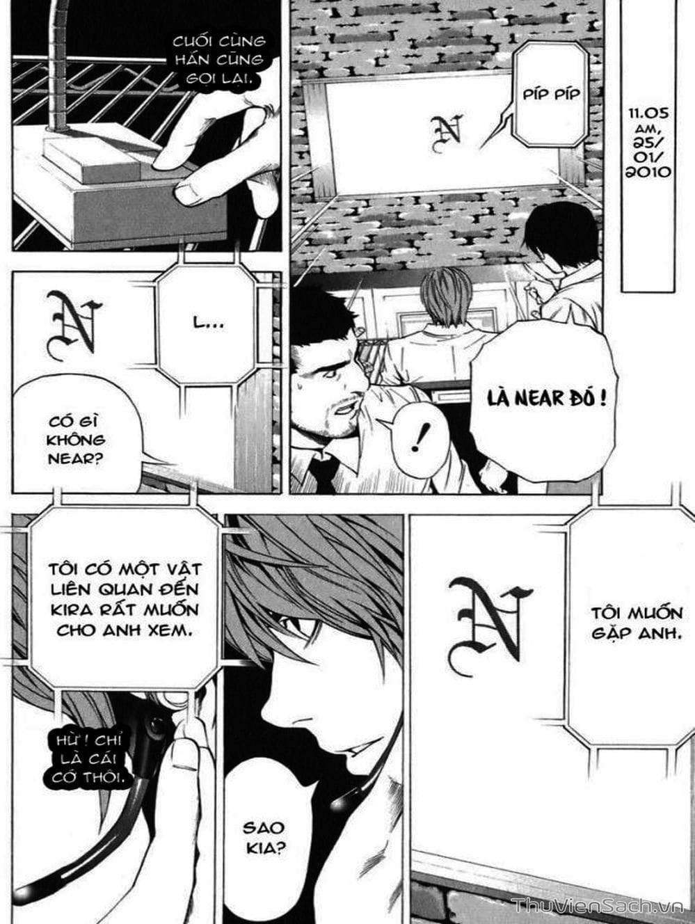 Truyện Tranh Cuốn Sổ Thiên Mệnh - Death Note trang 3