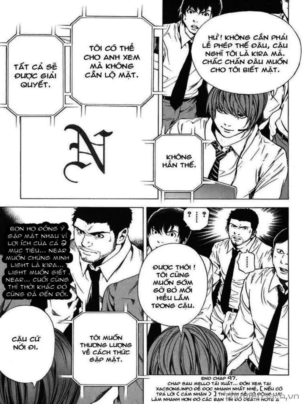 Truyện Tranh Cuốn Sổ Thiên Mệnh - Death Note trang 3