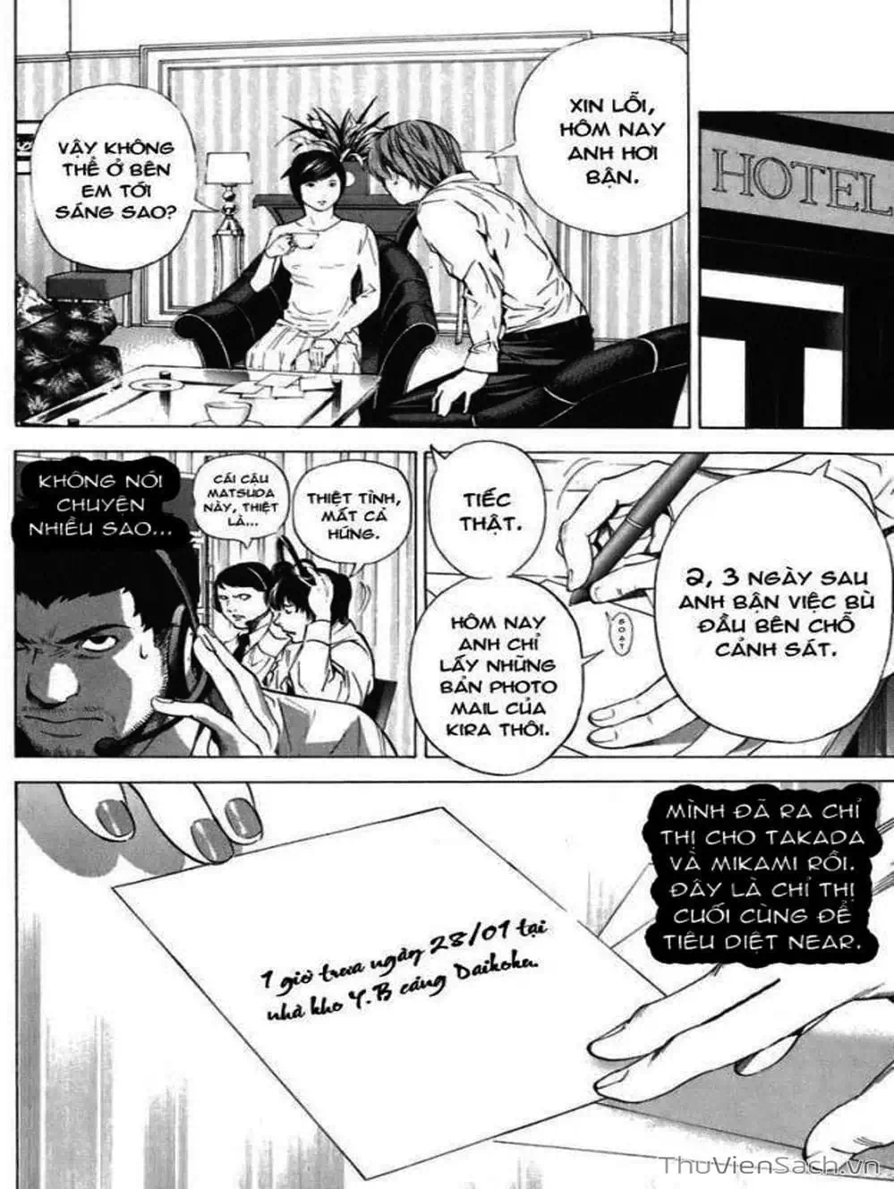 Truyện Tranh Cuốn Sổ Thiên Mệnh - Death Note trang 3