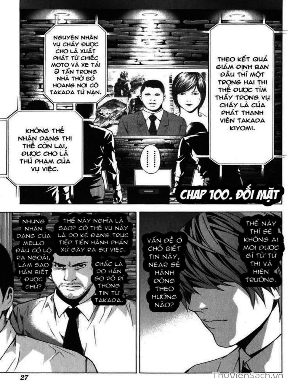 Truyện Tranh Cuốn Sổ Thiên Mệnh - Death Note trang 3