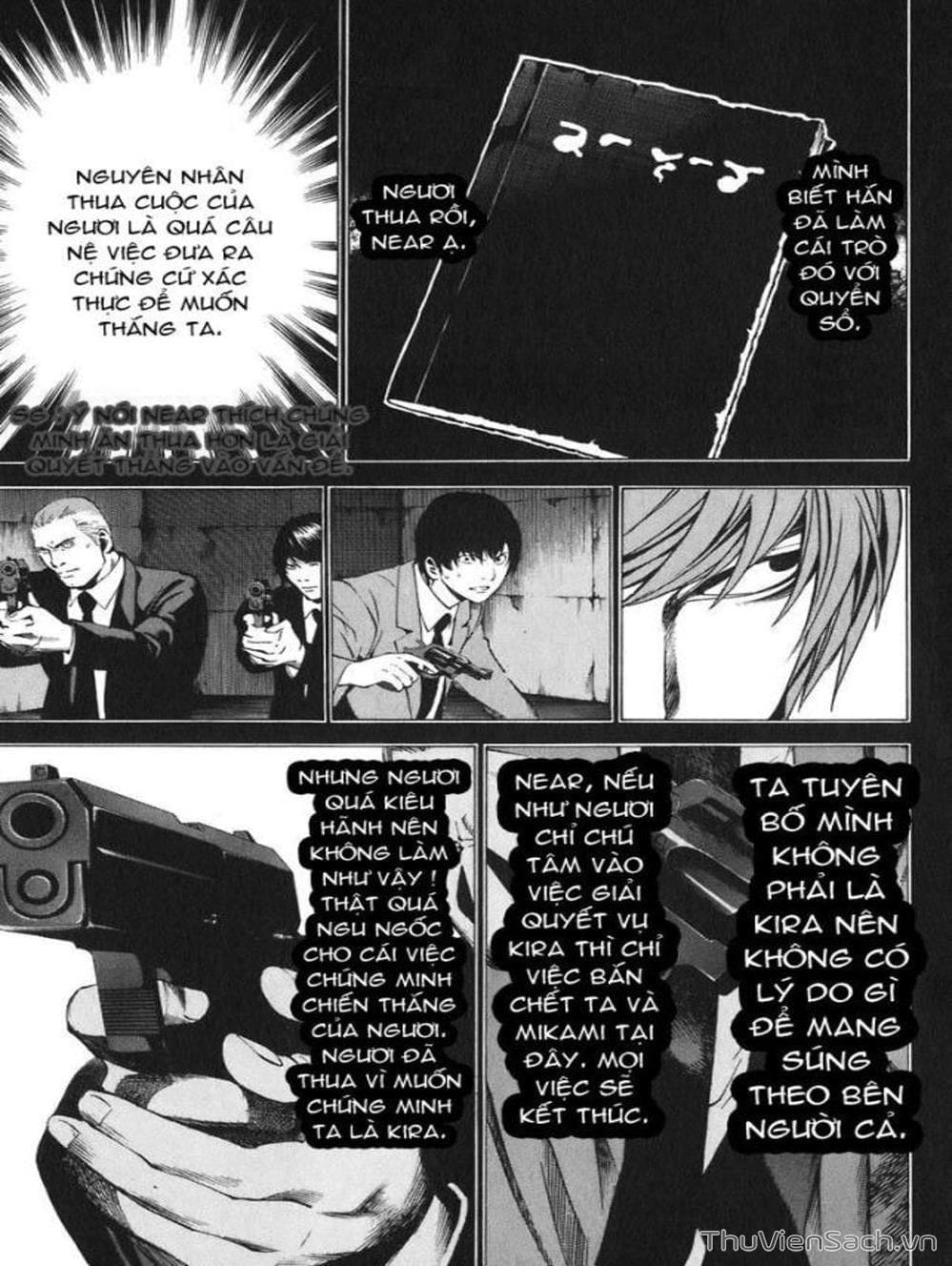 Truyện Tranh Cuốn Sổ Thiên Mệnh - Death Note trang 2245