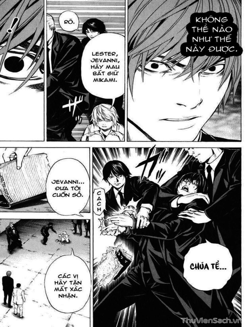 Truyện Tranh Cuốn Sổ Thiên Mệnh - Death Note trang 3