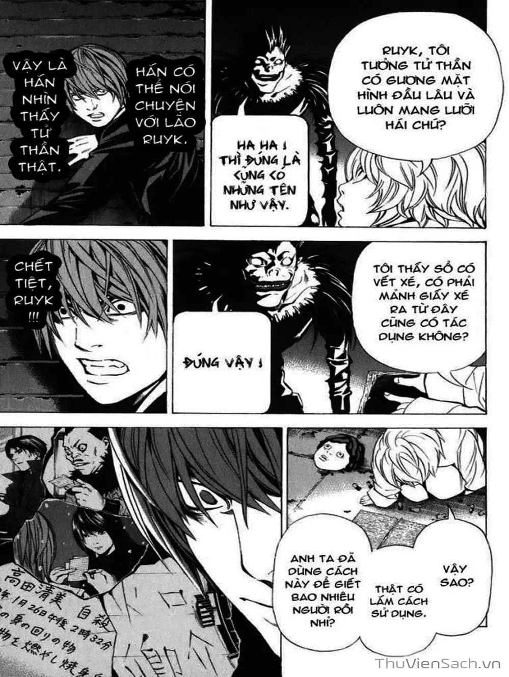 Truyện Tranh Cuốn Sổ Thiên Mệnh - Death Note trang 3