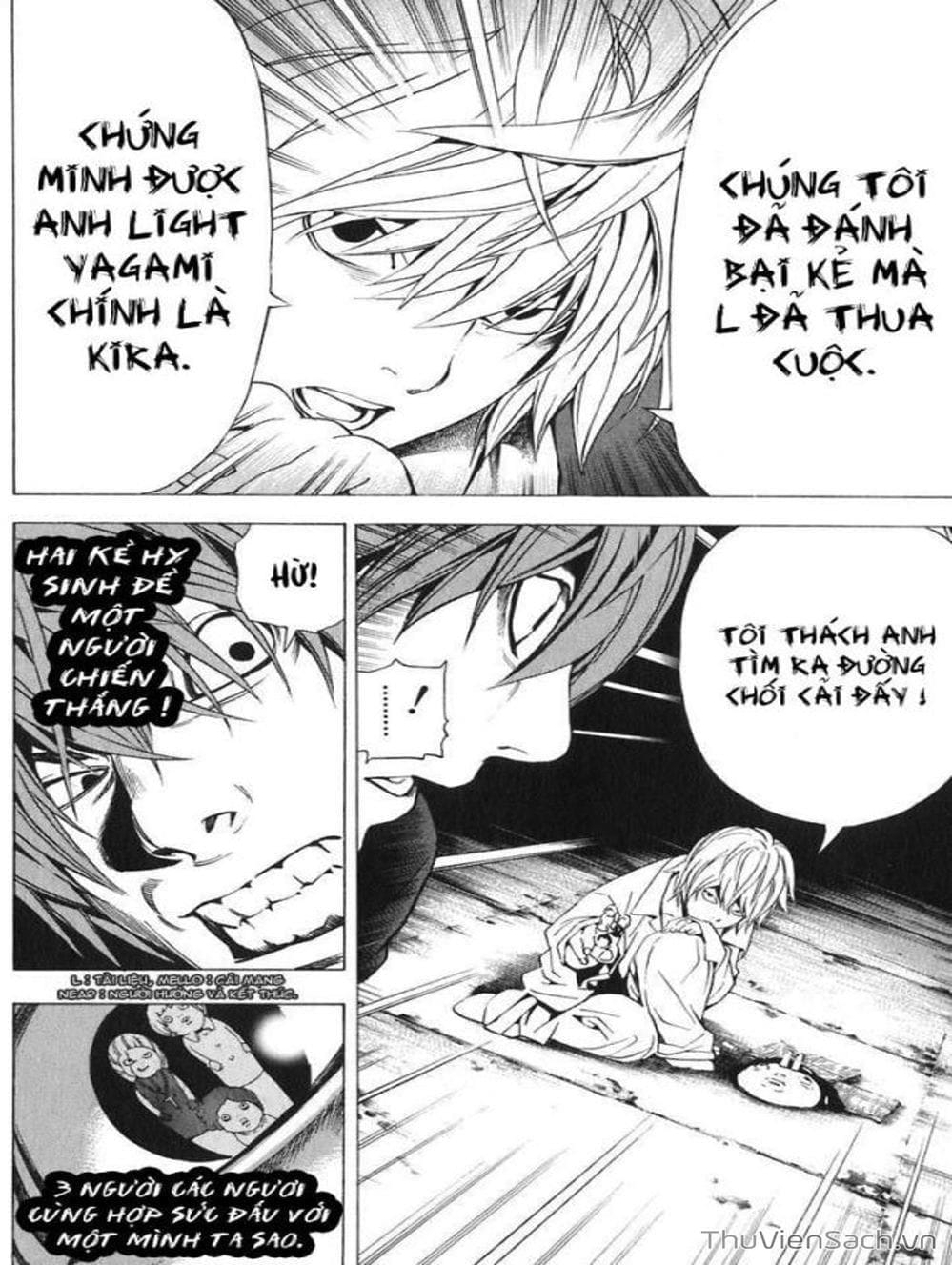 Truyện Tranh Cuốn Sổ Thiên Mệnh - Death Note trang 2296