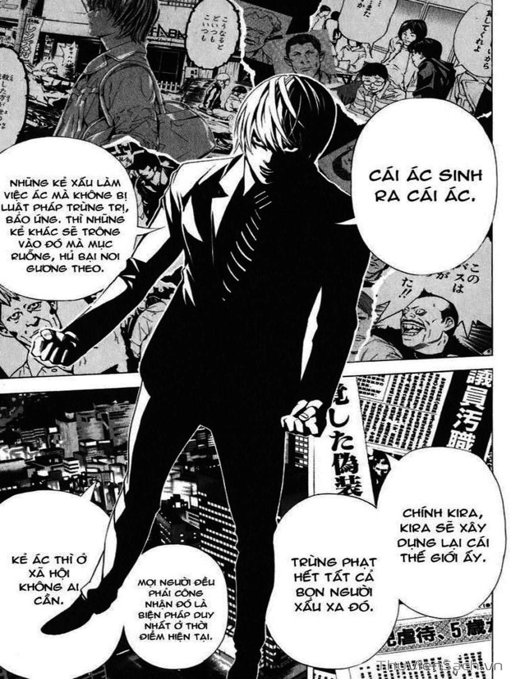 Truyện Tranh Cuốn Sổ Thiên Mệnh - Death Note trang 2306