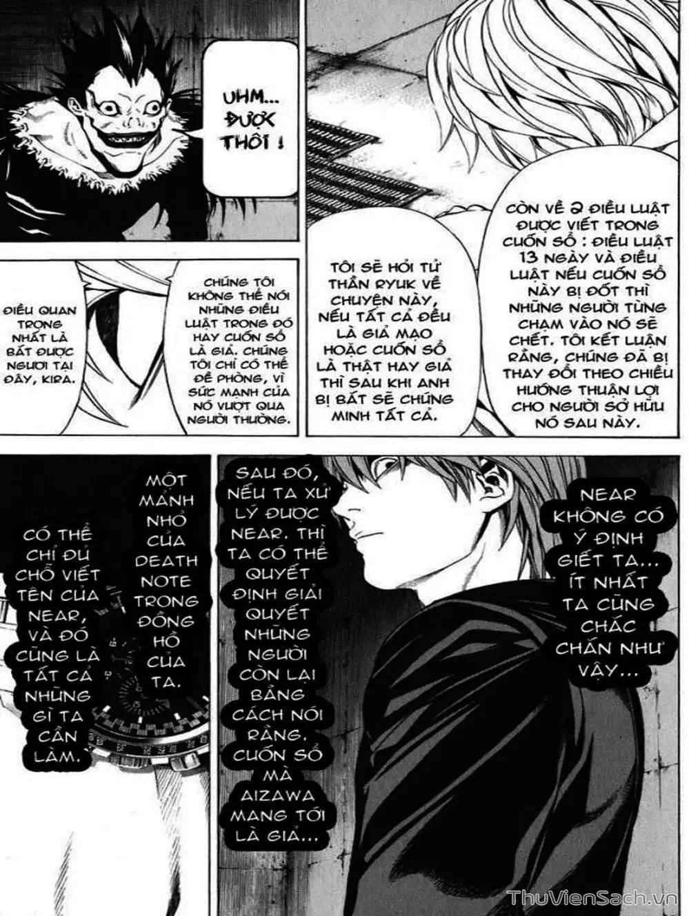 Truyện Tranh Cuốn Sổ Thiên Mệnh - Death Note trang 3