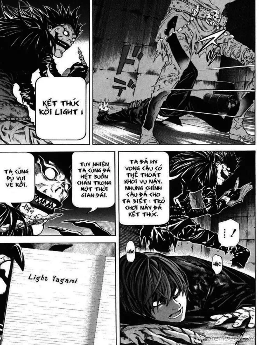 Truyện Tranh Cuốn Sổ Thiên Mệnh - Death Note trang 3
