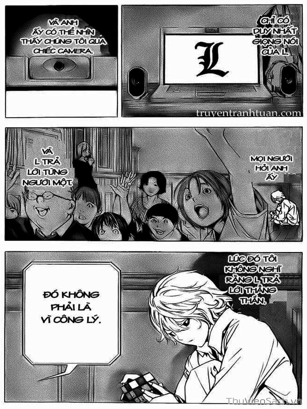Truyện Tranh Cuốn Sổ Thiên Mệnh - Death Note trang 3
