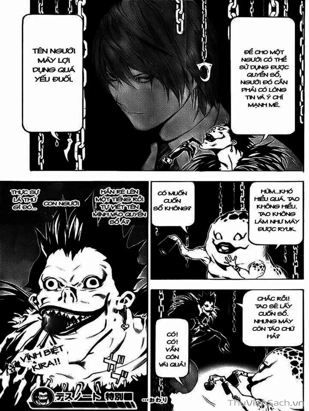 Truyện Tranh Cuốn Sổ Thiên Mệnh - Death Note trang 3