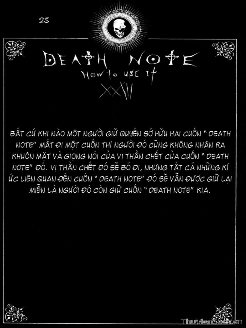 Truyện Tranh Cuốn Sổ Thiên Mệnh - Death Note trang 2449