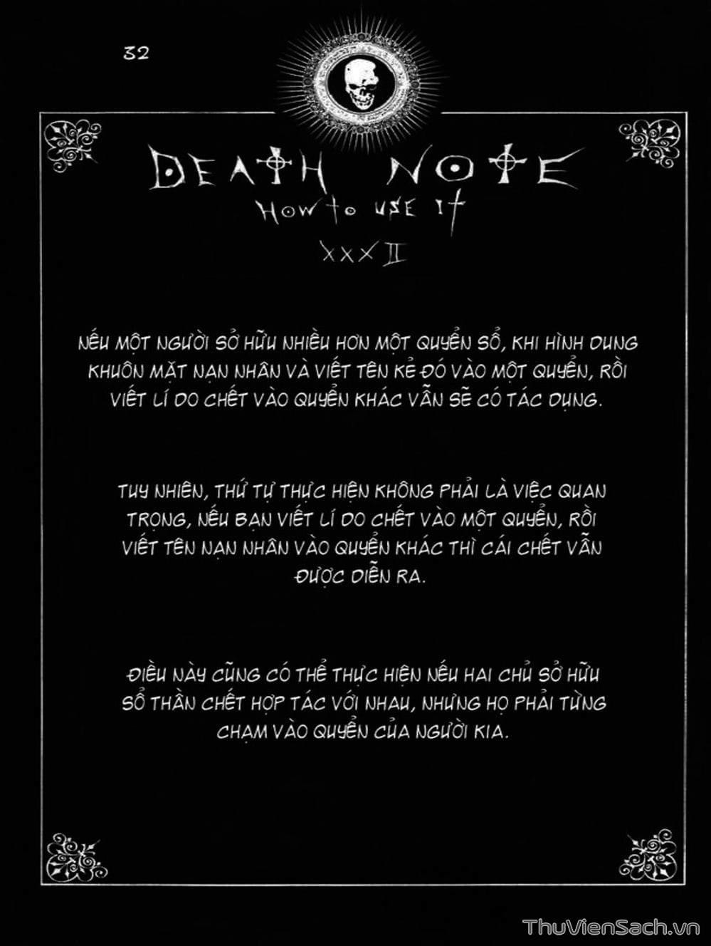 Truyện Tranh Cuốn Sổ Thiên Mệnh - Death Note trang 3