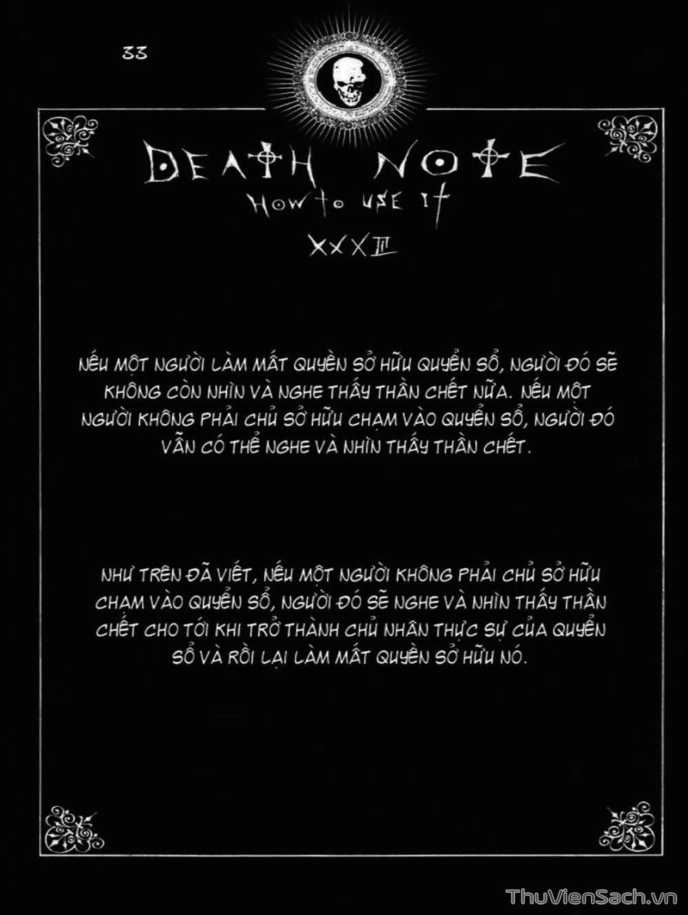 Truyện Tranh Cuốn Sổ Thiên Mệnh - Death Note trang 3
