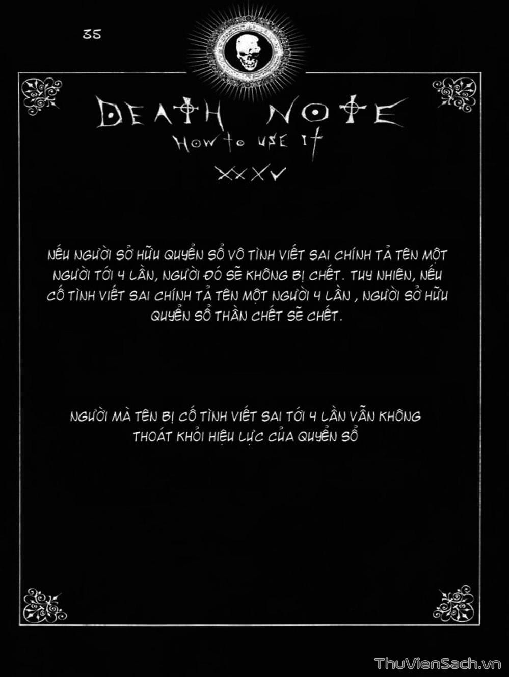 Truyện Tranh Cuốn Sổ Thiên Mệnh - Death Note trang 3