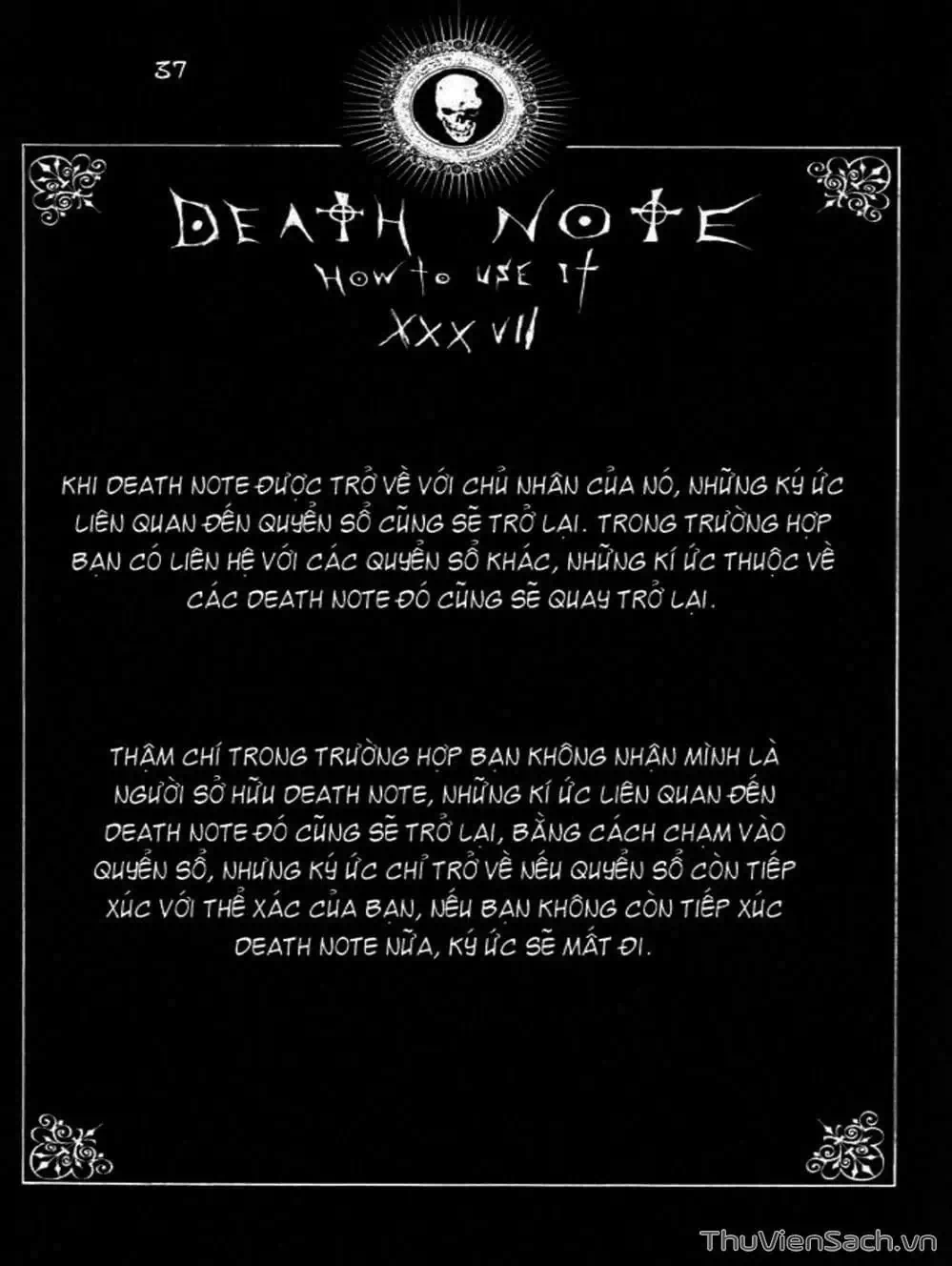 Truyện Tranh Cuốn Sổ Thiên Mệnh - Death Note trang 3