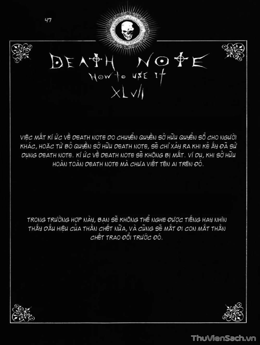 Truyện Tranh Cuốn Sổ Thiên Mệnh - Death Note trang 3