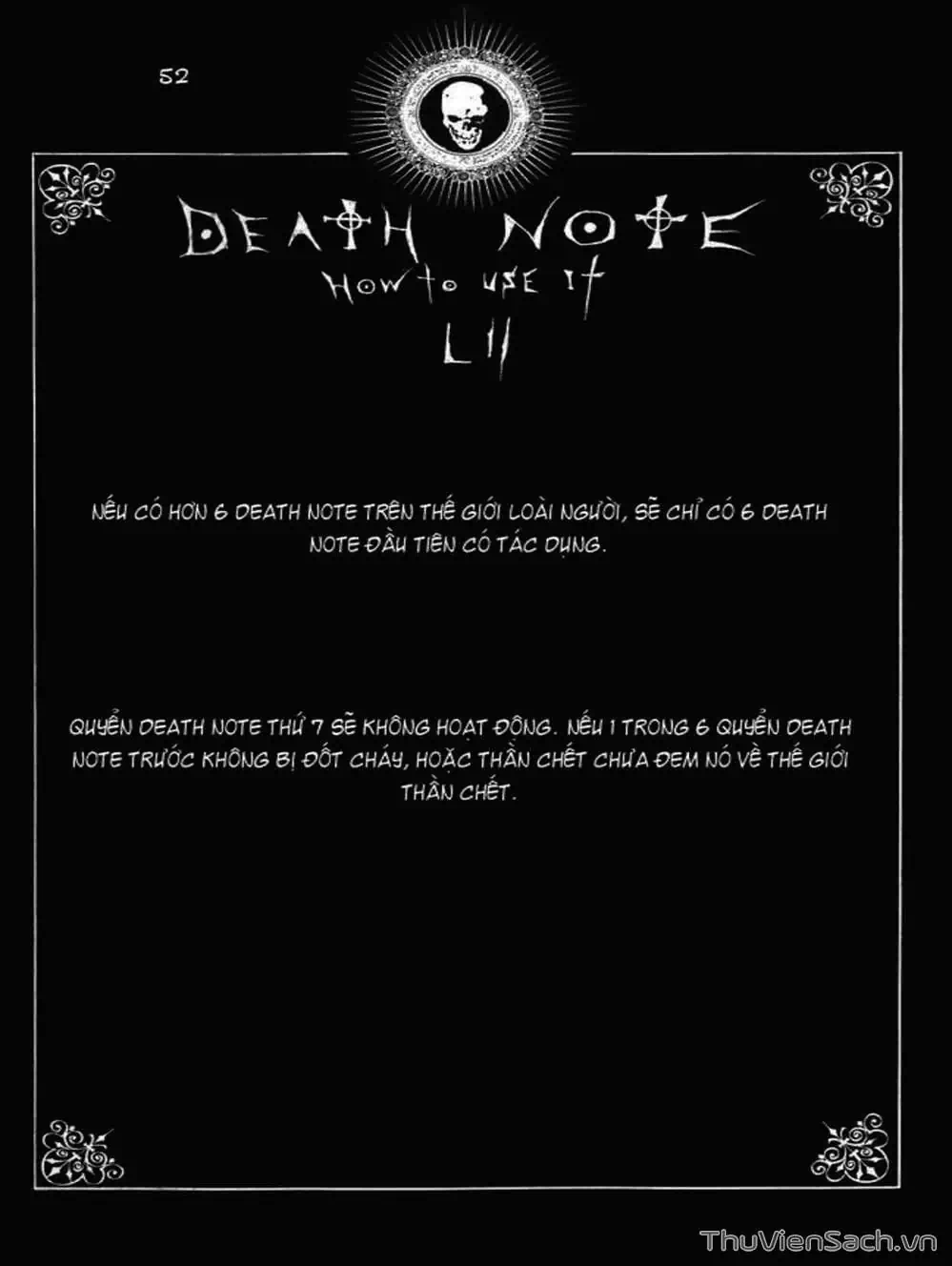 Truyện Tranh Cuốn Sổ Thiên Mệnh - Death Note trang 3