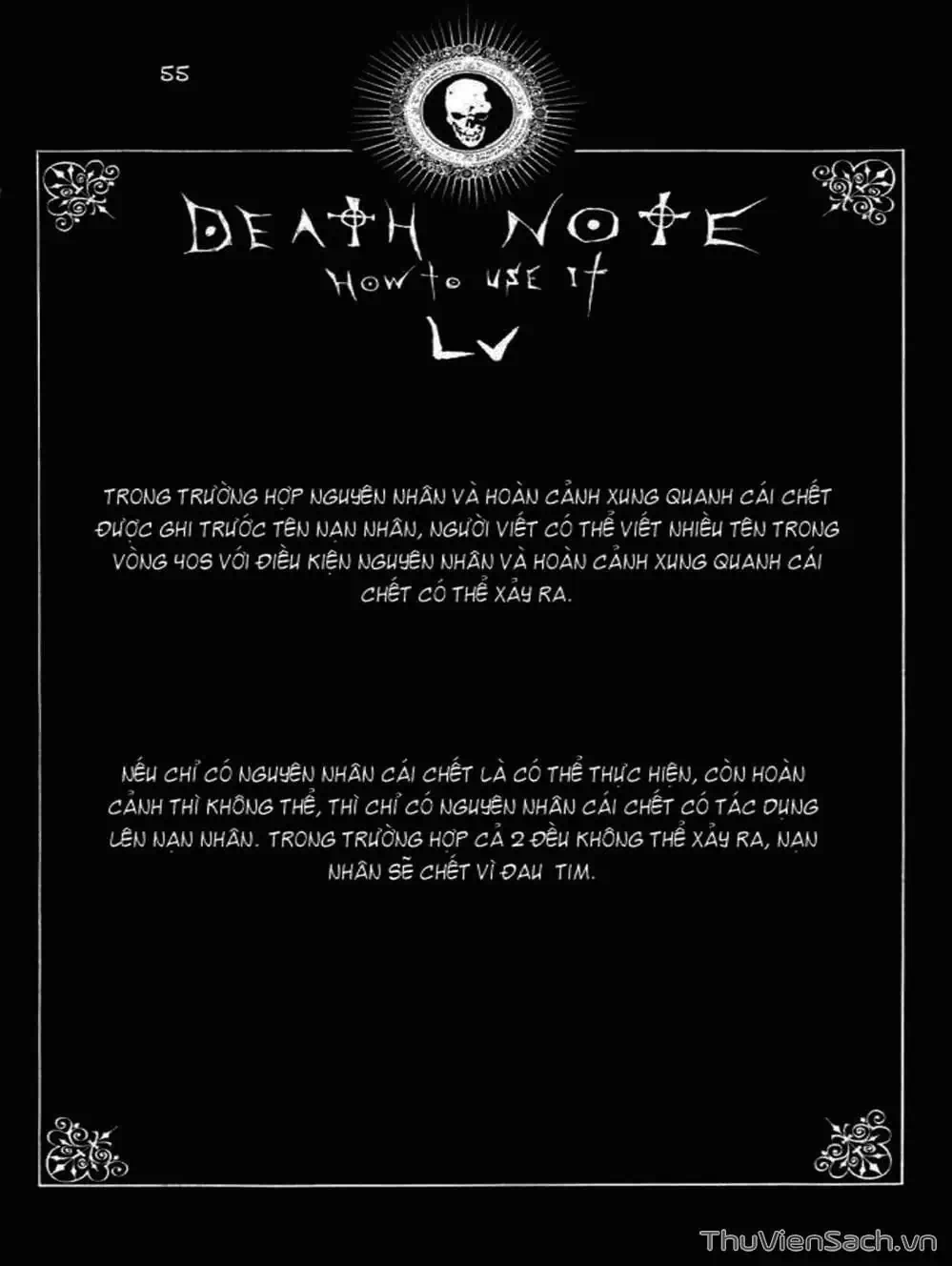 Truyện Tranh Cuốn Sổ Thiên Mệnh - Death Note trang 3
