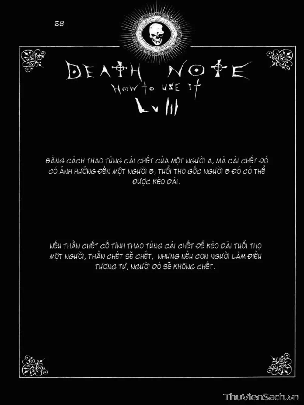 Truyện Tranh Cuốn Sổ Thiên Mệnh - Death Note trang 3