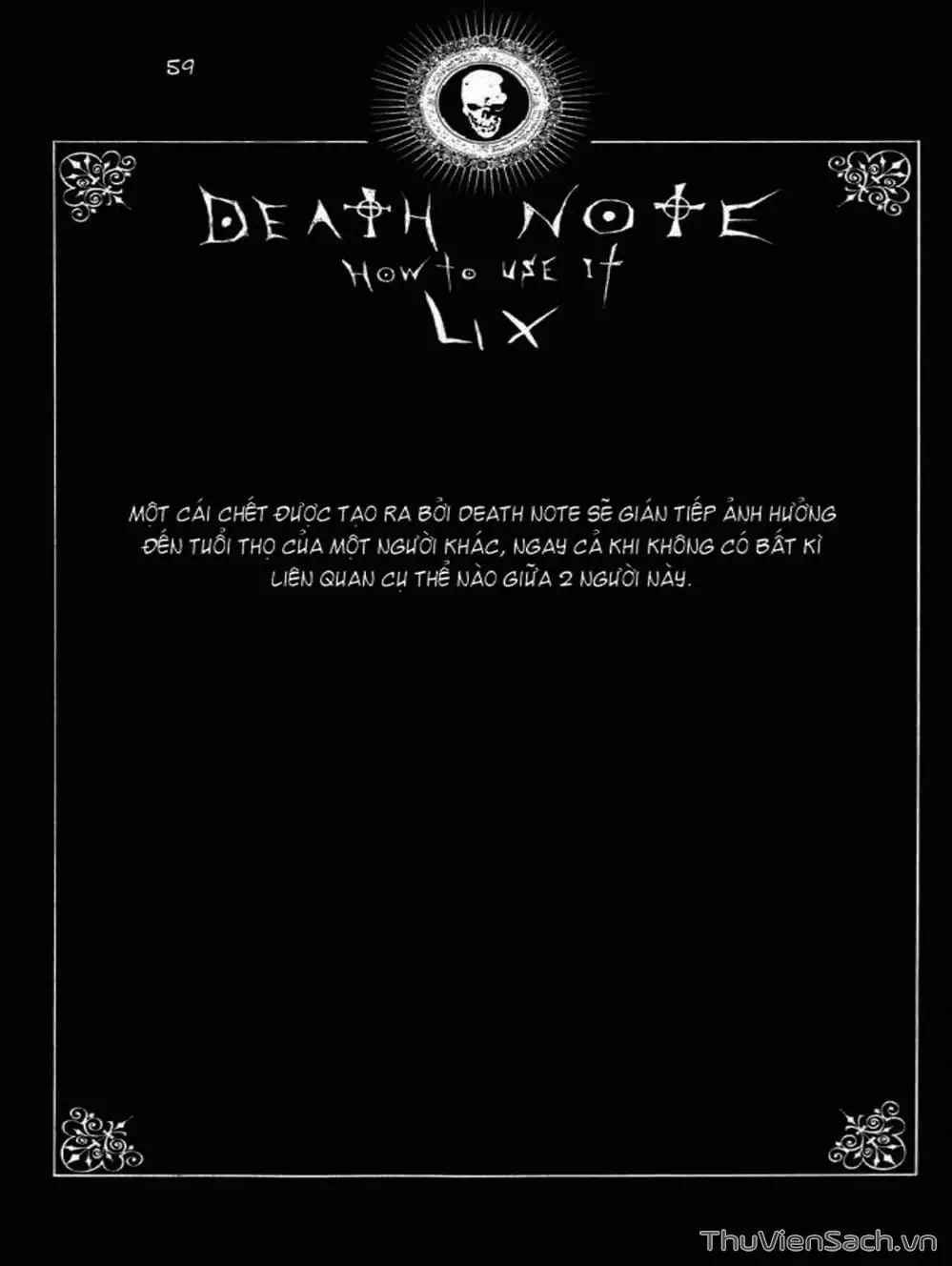 Truyện Tranh Cuốn Sổ Thiên Mệnh - Death Note trang 3