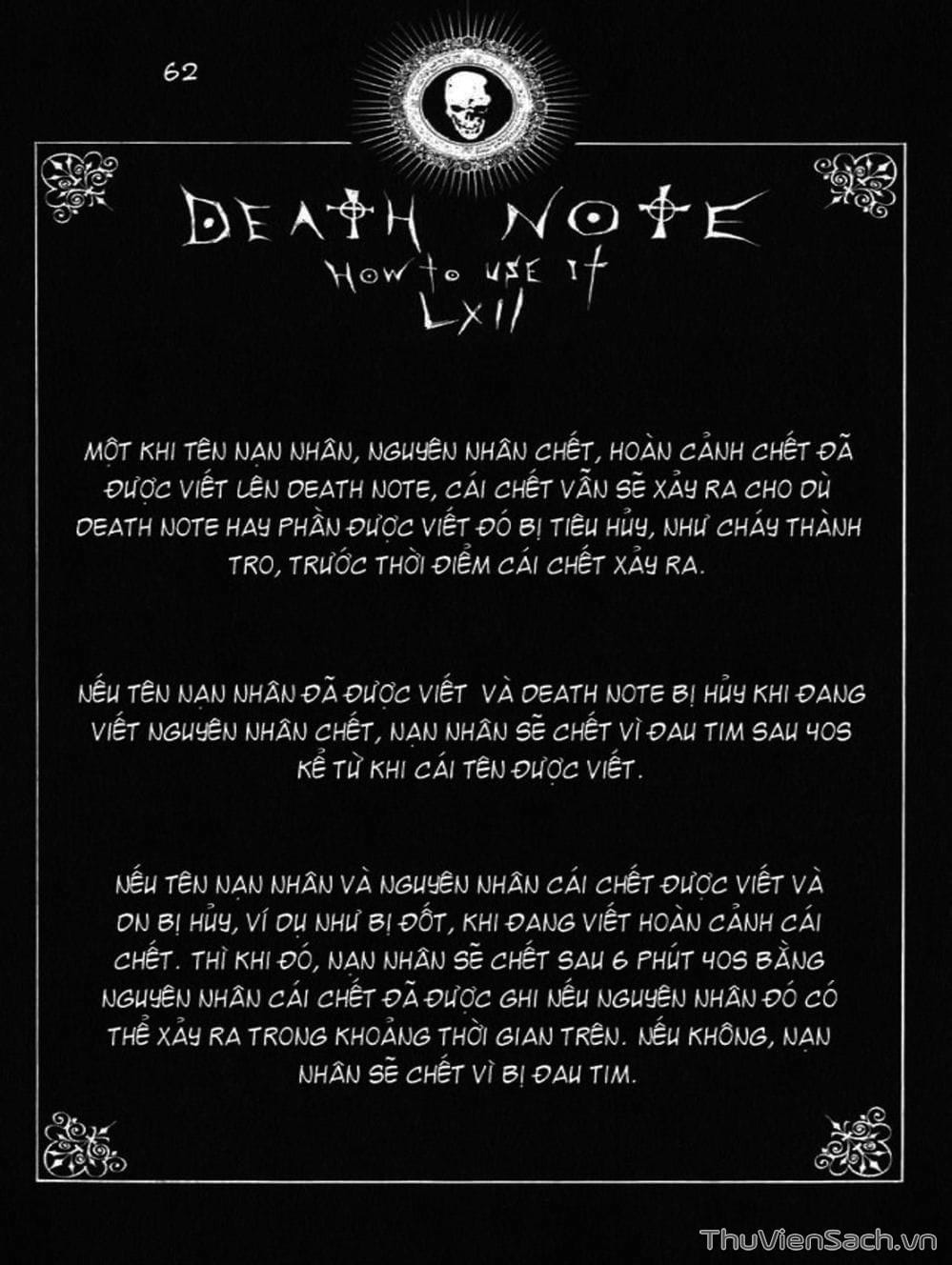 Truyện Tranh Cuốn Sổ Thiên Mệnh - Death Note trang 3